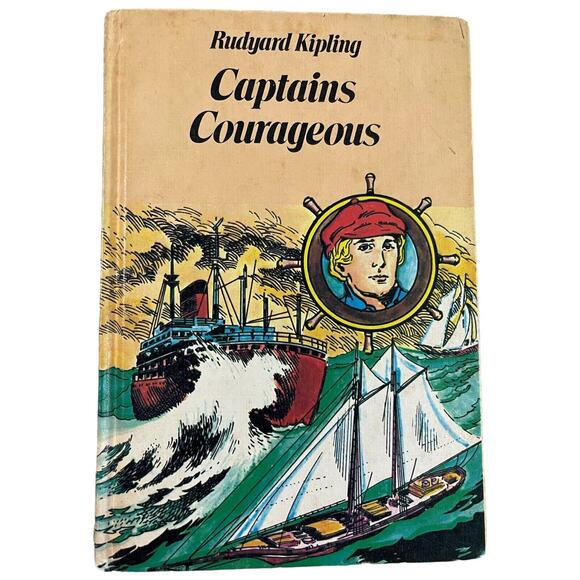 Captains Courageous (Illustrated Classic Book Club) by Rudyard Kipling 1977 - Picture 1 of 7